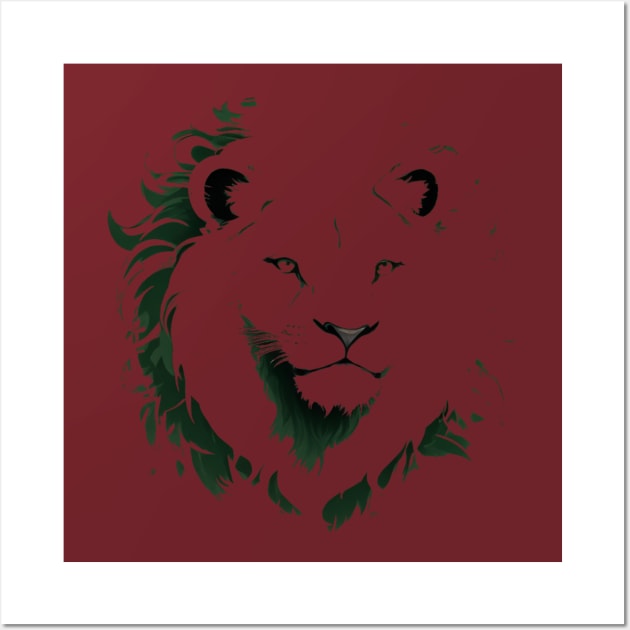 LION Wall Art by HTA DESIGNS